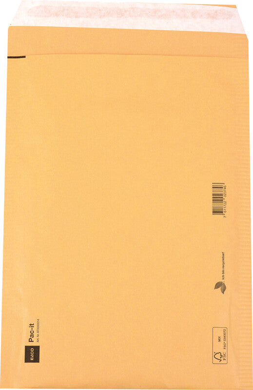 Elco Luftpolstertasche – 200 × 275 mm, braun, selbstklebend – 4 Stück