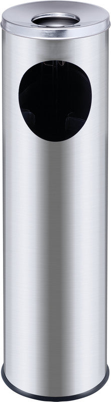 Zwingo Standascher – 15 l – Edelstahl – feuerfest – Ø 200 × H 690 mm