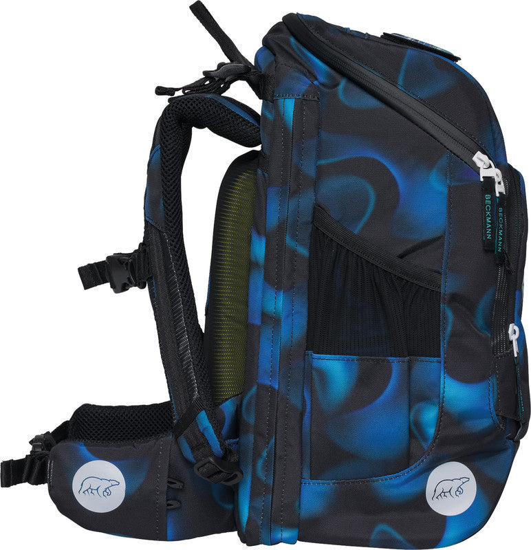 Beckmann Schulrucksack Active Air Flx – Magic League – B 26,0×H 39,0×T 22,0 cm – recycelte Materialien