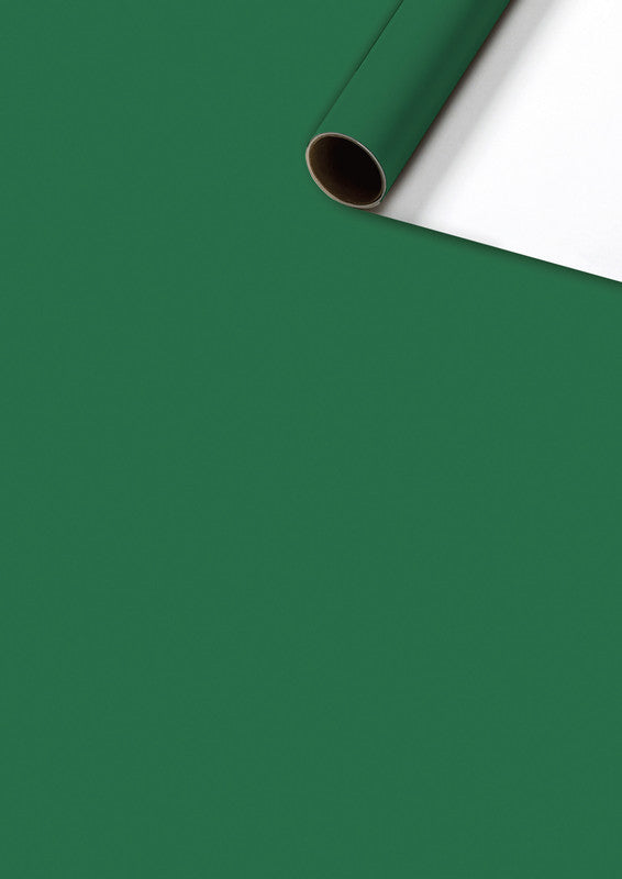 Stewo Geschenkpapier Rolle Everyday One Colour – Dunkelgrün – Gestrichenes Papier – 700 × 2000 mm – 70 g/m²
