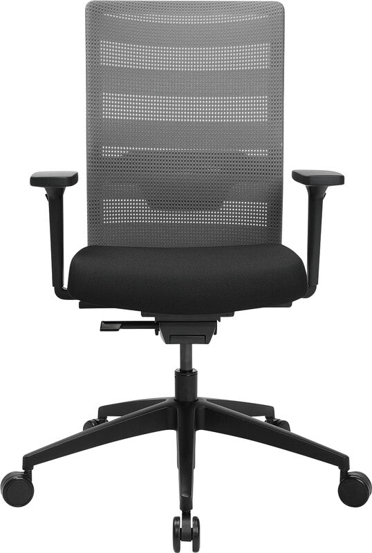 Topstar Bürostuhl AirWork – Sitzhöhe 42–54 cm, 110 kg, Schwarz