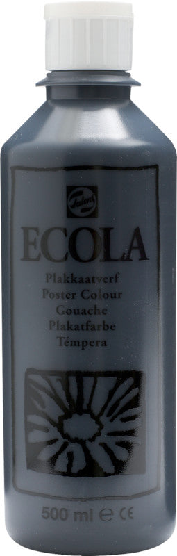 Talens Ecola – Gouache – Schwarz, 500 ml