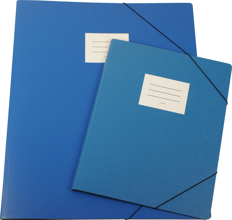 Natura line Zeichenmappe – Blau – 330 × 450 mm – für A3
