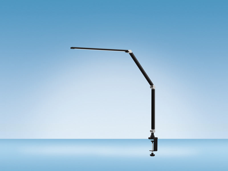 Hansa LED-Tischleuchte Ray – Klemmfuss, Fernbedienung, dimmbar – 3000–6000 K – 600 lm 10 W – Schwarz ABS