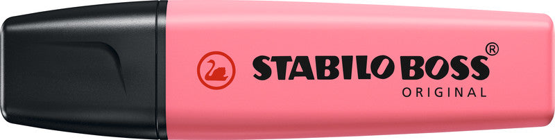 STABILO BOSS Original Textmarker Kirschblütenrosa – Keilspitze, 2–5 mm