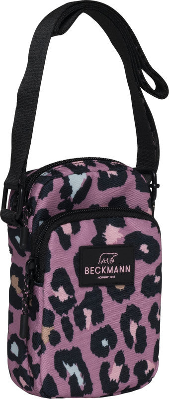 Beckmann Umhängetasche – Motiv Dark Safari, 11 × 17 × 5 cm, Polyester (PES)