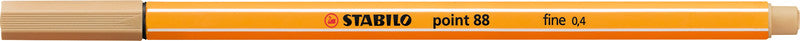 STABILO Point 88 Fineliner 0,4 mm – hellocker