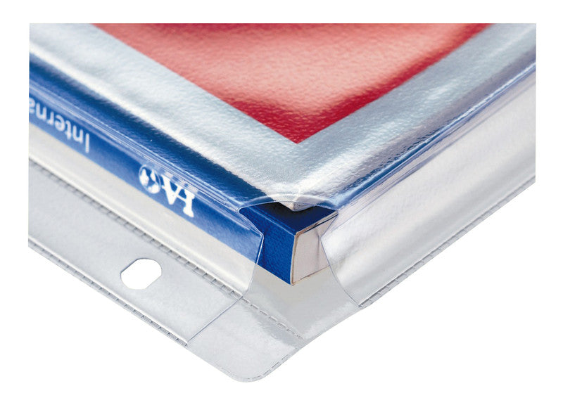 Kolma Sichtmappe A4 – Transparent, Kunststoff, Glänzend, 180 µm, 5er-Pack, 100% Rezyklierbar