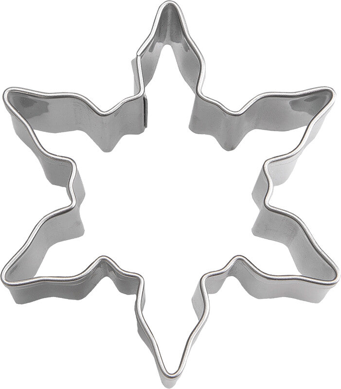 Städter Ausstecher Eiskristall – spülmaschinenfest – Edelstahl – Silber – 5 cm – 1-teilig