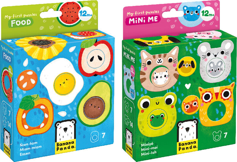 Banana panda My First Puzzles – Logikspiel, 1 Spieler, ab 1 Jahr