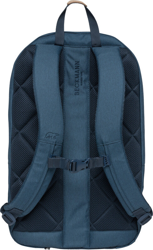 Beckmann Schulrucksack – Blau – 30,0 × 53,0 × 22,0 cm – Recycelter Bestandteil