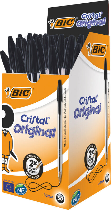 BIC Kugelschreiber – Transparent, Kunststoff