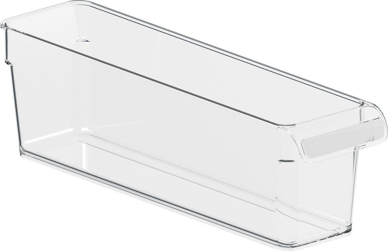 Rotho Kühlschrankorganizer Loft – 1,6 l – Kunststoff – Transparent – 31 × 9 × 7,5 cm
