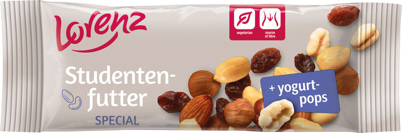 Lorenz Studentenfutter – Nüsse, Beutel, 40 g