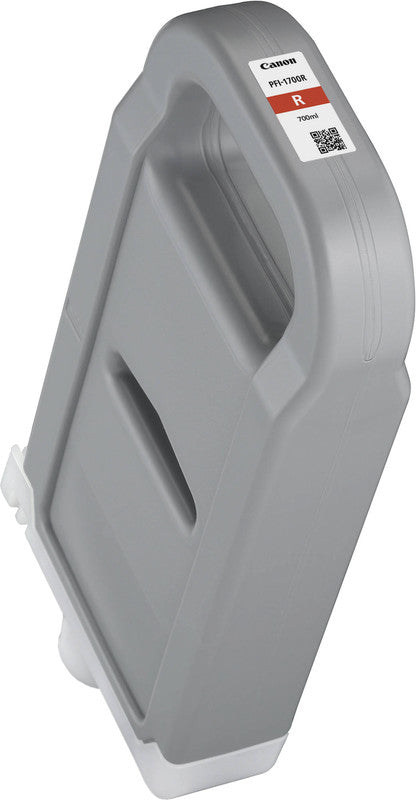 Canon Tintenpatrone PFI-1700 R, rot, 700 ml – für imagePROGRAF