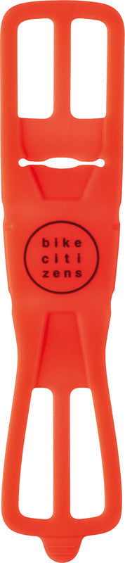 Bike Citizens Fahrradhalterung – für Lenker Ø bis 31,8 mm, Silikon, Rot