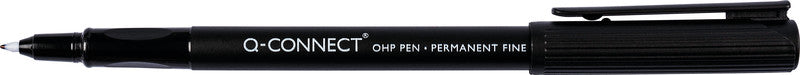 Q-Connect OHP-Marker für Folien – schwarz