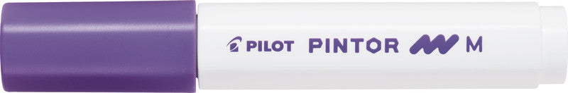 Pilot Pigmentmarker Pintor – Rundspitze 1,5-2,2 mm – Sortiert – 10er-Set – Für dunkles Papier geeignet