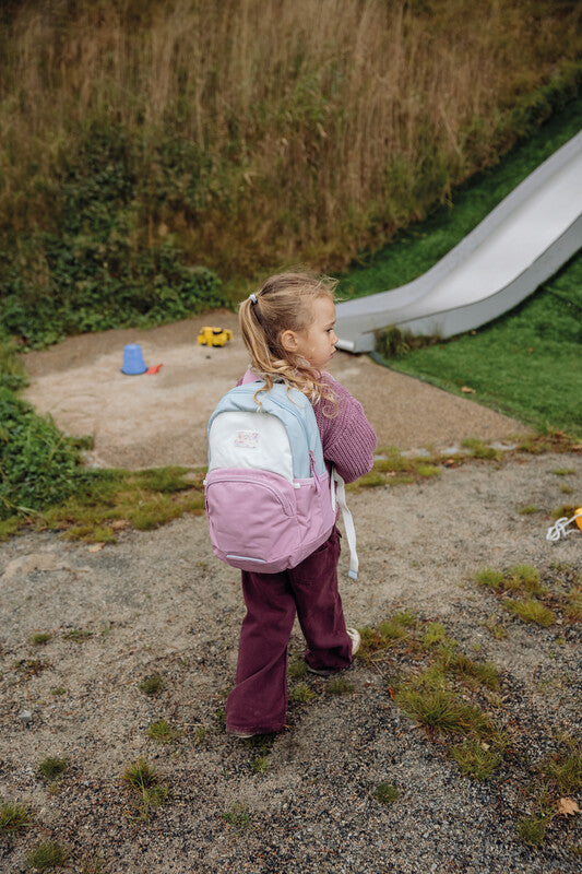Beckmann Kindergartenrucksack Sport Mini – rosa – recycelte Materialien