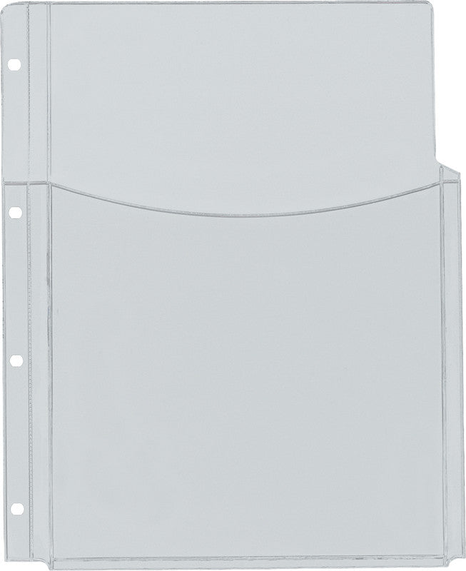 Kolma Sichtmappe A4 – Transparent, Kunststoff, Glänzend, 180 µm, 5er-Pack, 100% Rezyklierbar