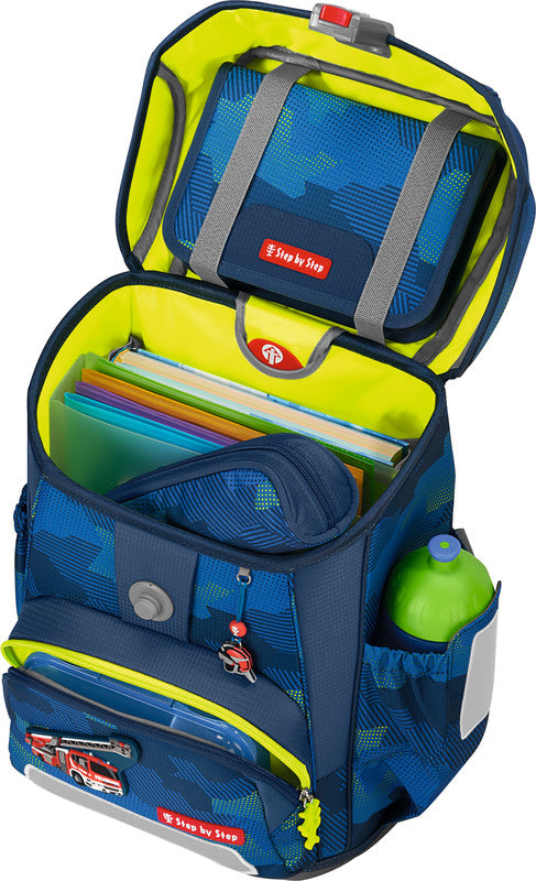 Step by Step Schulrucksack-Set Cloud – 5-teilig – Fire Engine Brandon