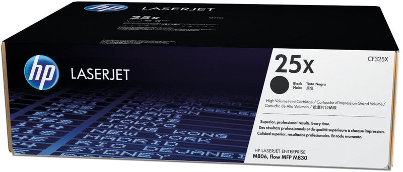HP Toner 25X – schwarz, 34500 Seiten