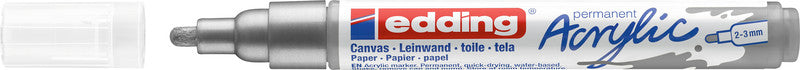 Edding Acrylmarker für Permanentmarker – Silber