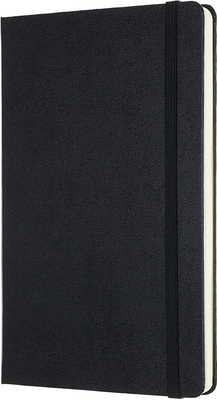 Moleskine Notizbuch, 130 × 210 mm, punktkariert, Leimbindung, 160 Seiten, 120 g/m² – schwarz