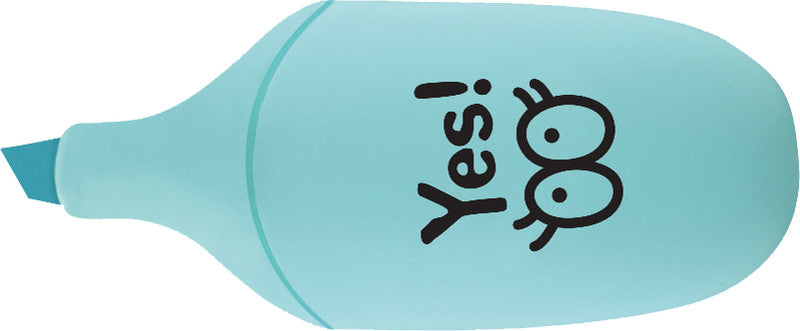 Q-connect Mini Textmarker Set 6 Farben Pastell – Keilspitze, 1–5 mm