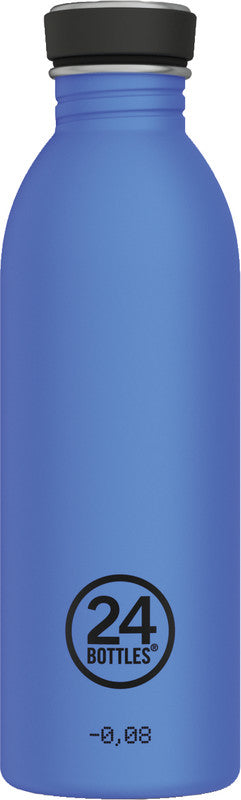 24Bottles Trinkflasche Urban Reactive – 5 dl – Edelstahl, Schraubverschluss, auslaufsicher – Pink/Blau
