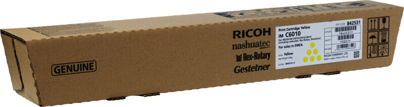 Ricoh Toner 842531 – gelb, 28000 Seiten – für Farb-Laserdrucker/Multifunktionsgeräte