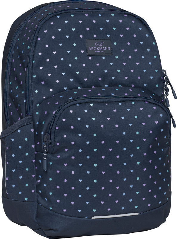 Beckmann Junior Sport Rucksack – Blue Hearts