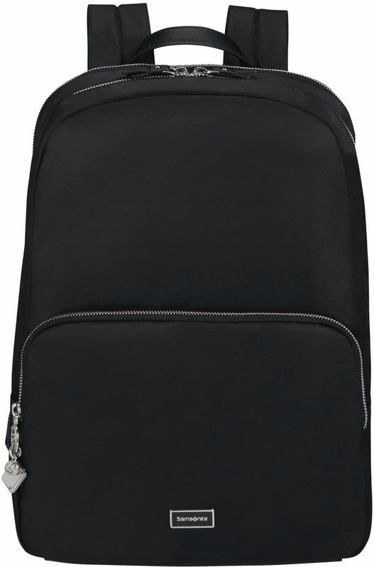 Samsonite Karissa Biz 2.0 Notebook-Rucksack – 13,5 l, USB-Port, Aufsteckfunktion, Nylon, Schwarz