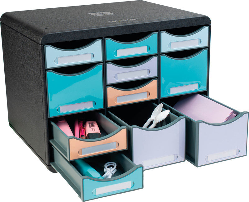 Exacompta Schubladenelement – für Formate bis A4+ – 278 × 271 × 347 mm