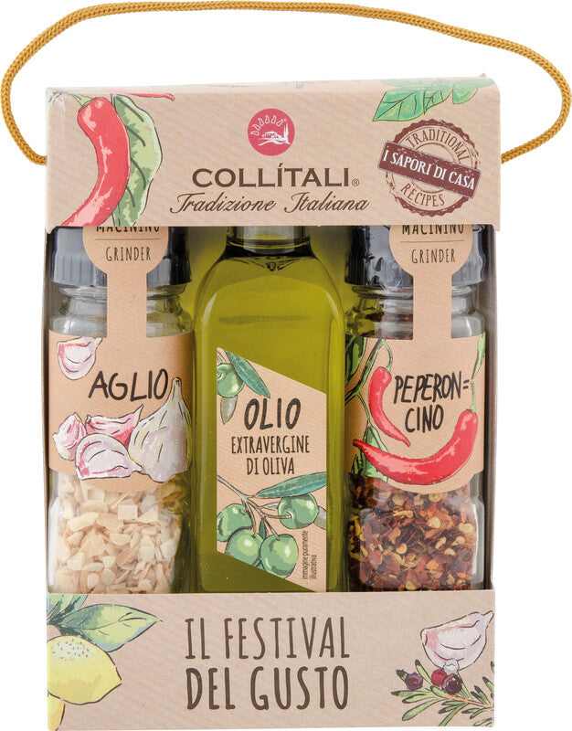 Collitali Gewürzset Tris Il festival del gusto – 3-teilig