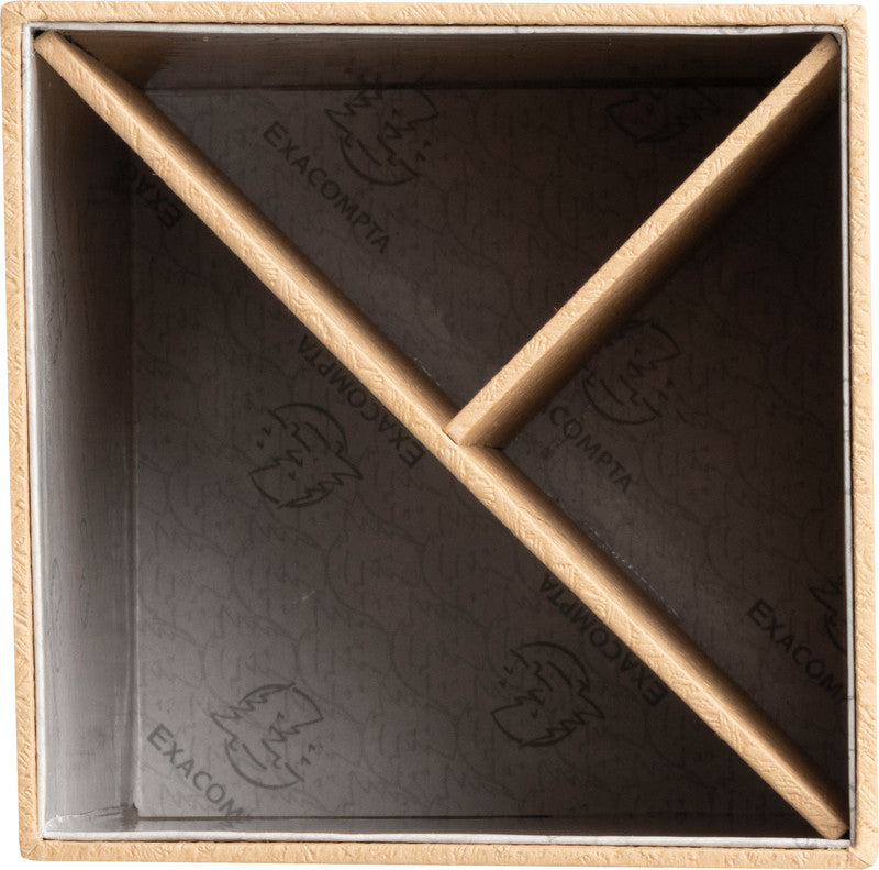 Exacompta Stiftschlaufe – Karton, beige, 90 × 107 mm