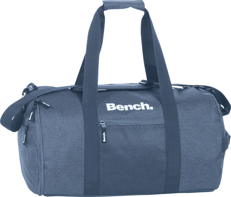 Bench Sporttasche Classic – 30 l, Denim, mit Schultergurt, wasserabweisend, 50 × 29 × 29 cm