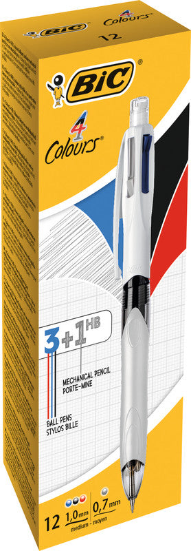 BIC Kugelschreiber – Silber, Kunststoff
