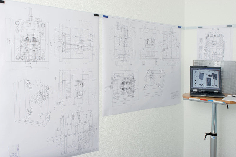 MAUL Whiteboard – 3,5 × 500 cm, magnetisch, inkl. Magnete, selbstklebend – für Whiteboards