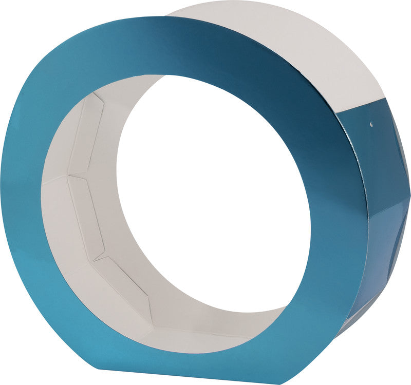 Folia Laternen-Rohlinge – farbig sortiert – Ø 190 × 115 mm, 5 Stück