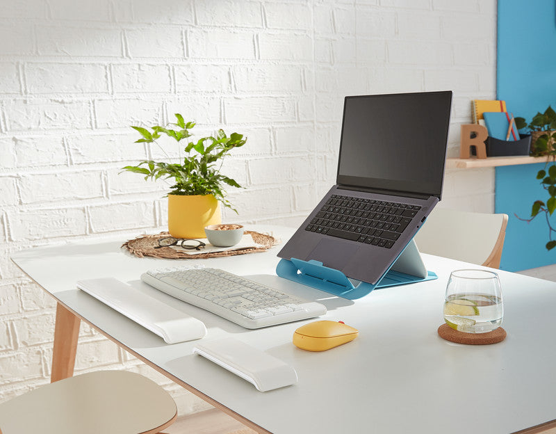 Leitz Tastatur-Handgelenkauflage – Ergo Cosy – für Tastatur – Schaumstoff – rutschfest – 437×71×22 mm – Grau