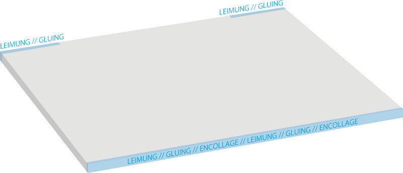 Sigel Schreibunterlage – Weiss – 595 × 410 mm – Papier