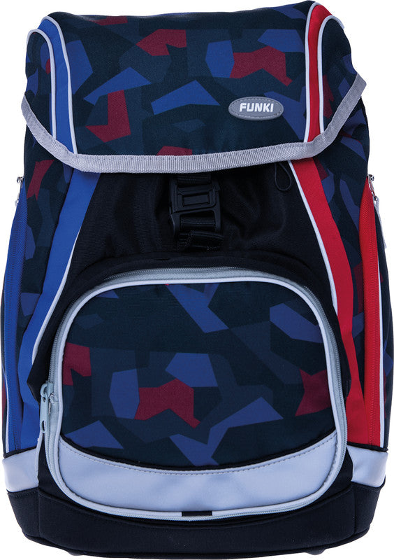 Funki Schulrucksack-Set Flexy-Bag – 5-teilig – Police