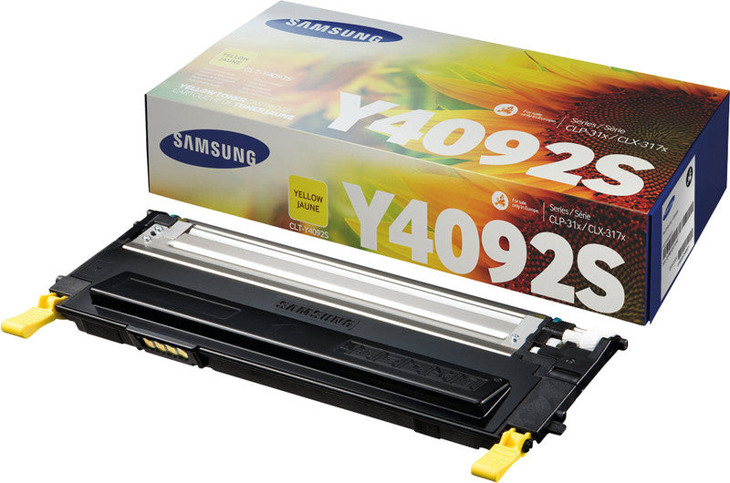 HP Samsung – Toner CLT-Y4092S – gelb, 1000 Seiten