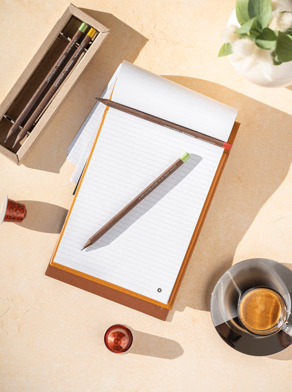 Caran d-Ache Caran d’Ache, Swiss Wood Nespresso Edition 4, Bleistift, 3B, Mine Ø 3 mm – 3er-Set