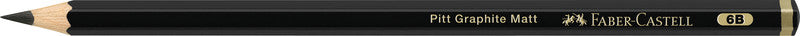 Faber-Castell PITT Graphite Matt Graphit-Set, Metall-Box – 11-teilig