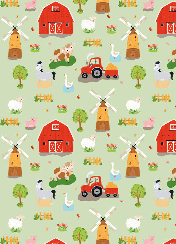 Zoewie Geschenkpapier Rolle – Bambini (10 Motive, mehrfarbig) – 700 × 2000 mm – gestrichenes Papier