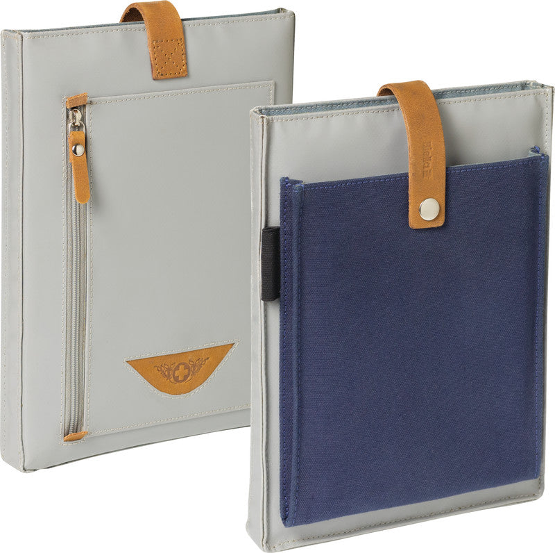Biella Notebook-Schutzhülle – für Tablets bis 9,7", Stoßschutz, Persenning, Grau