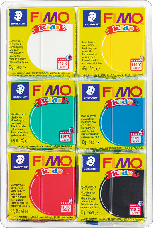 Staedtler Modelliermasse – sortiert – 6 × 42 g (252 g)