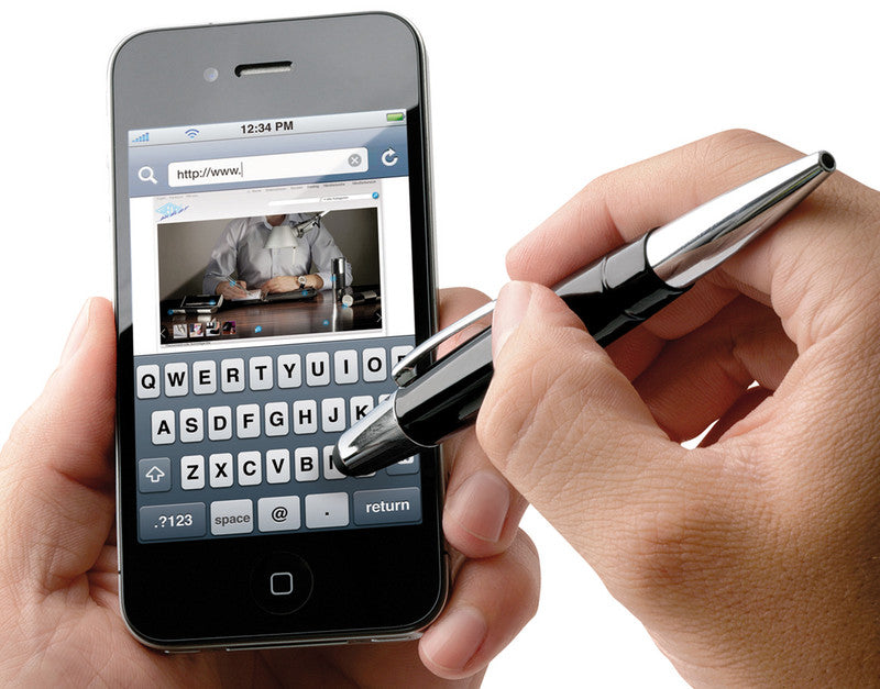 Wedo Eingabestift – Aluminium, schwarz